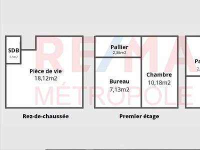 MAISON - ROUBAIX Hommelet - 50,64 m2 - VENDU