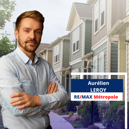 Conseiller immobilier à RE/MAX METROPOLE - LEROY Aurelien